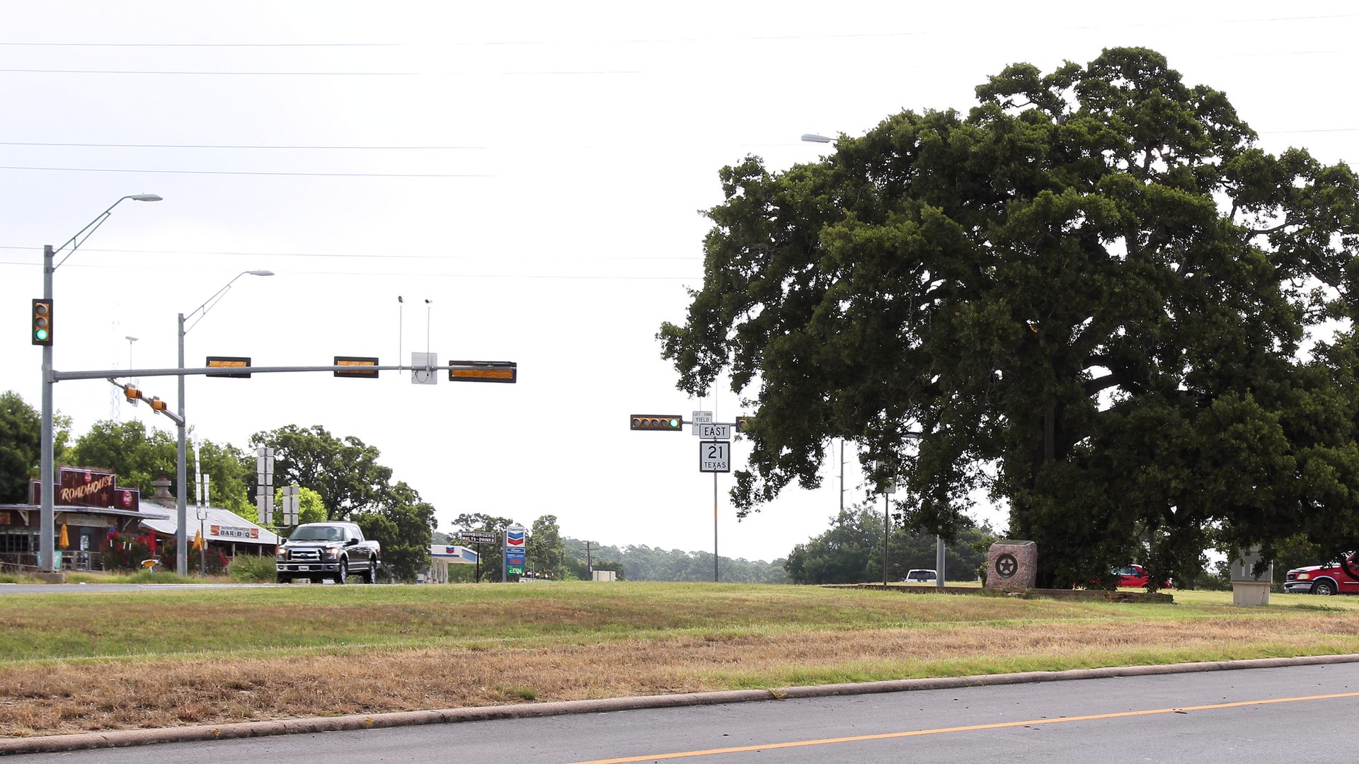Bastrop County highway corridor near SpaceX operations