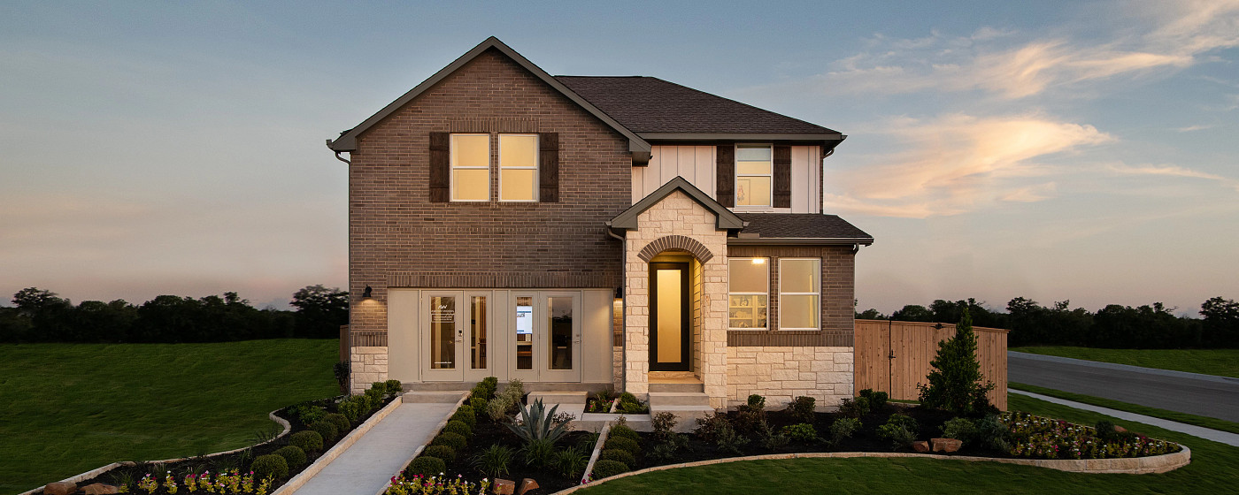 New construction homes in The Colony, Bastrop — Perry Homes community