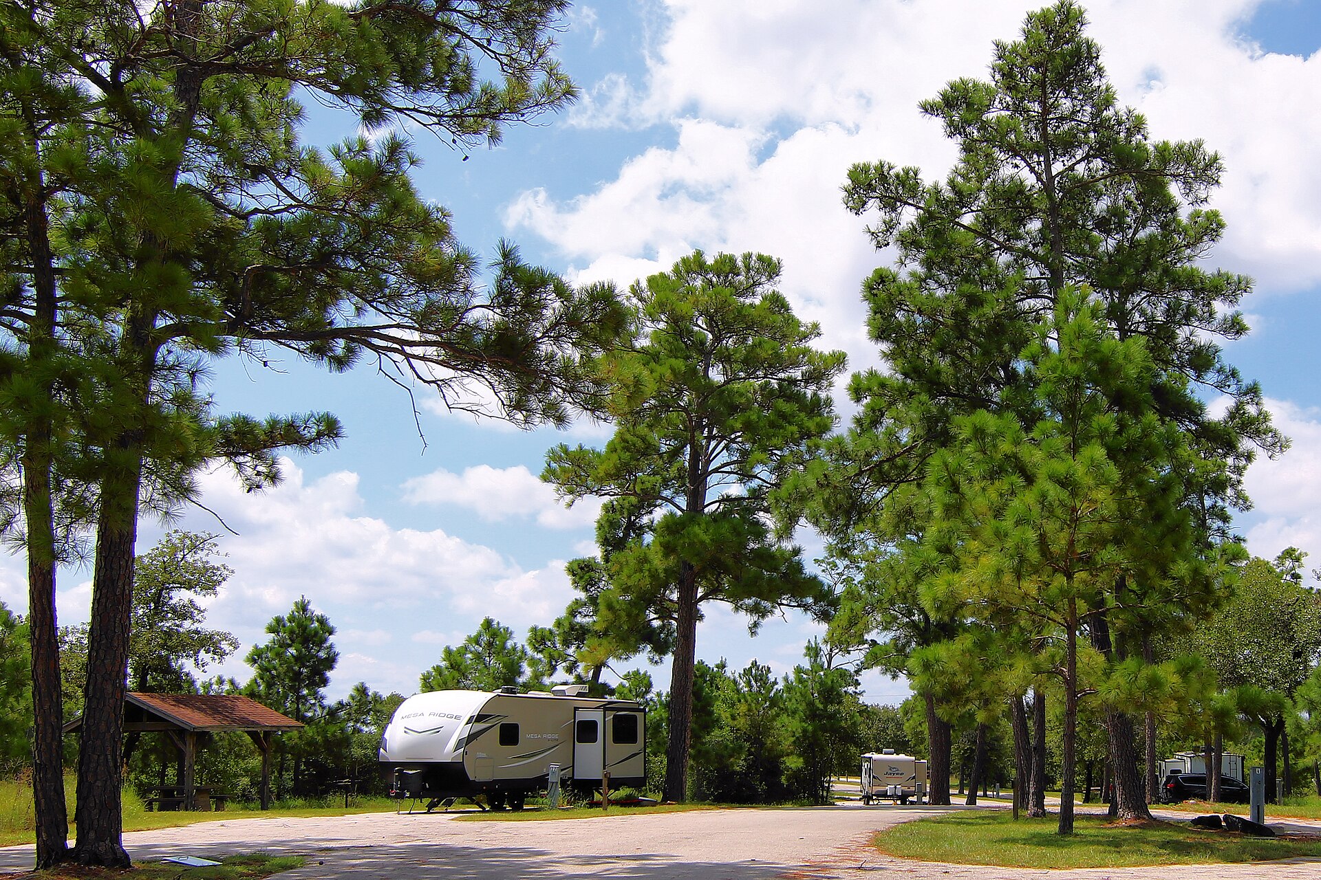 Bastrop State Park recreation area near master-planned communities